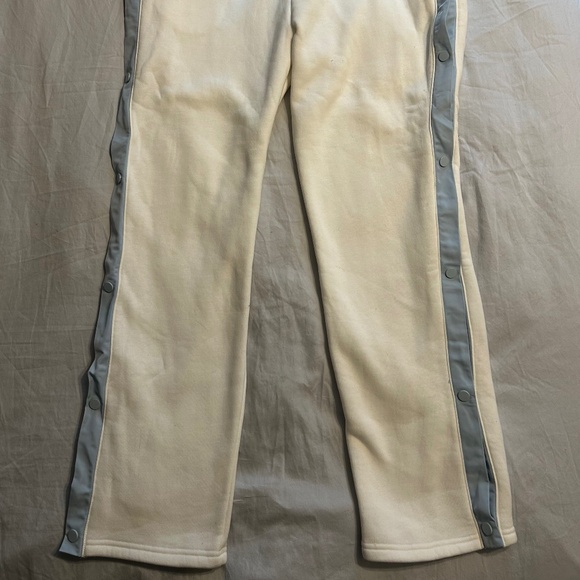 Yellow the Label Tearaway Fleece Coat of Arms matching Sweatpants *NWOT* - Picture 4 of 7